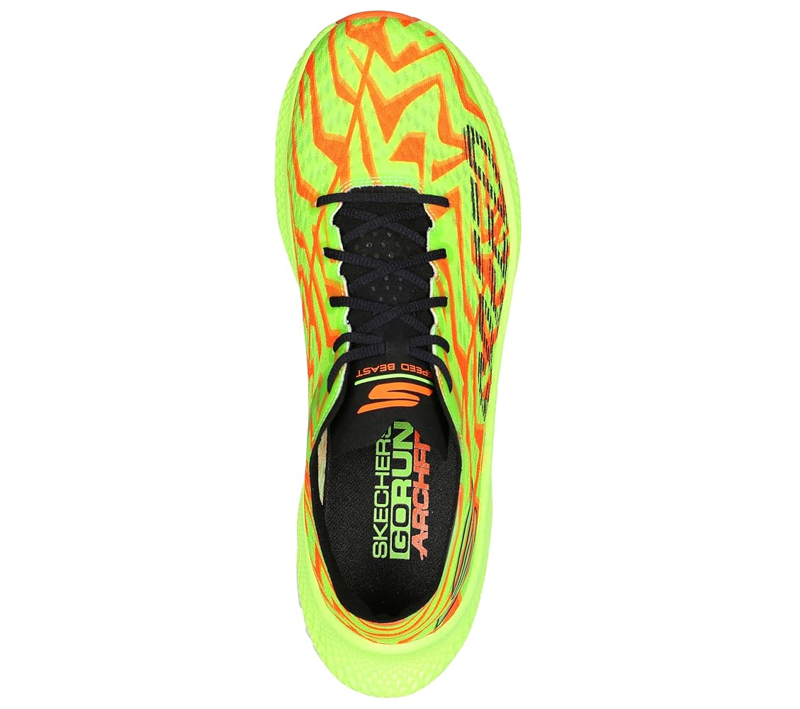 新品未使用　Skechers GO RUN SPEED BEAST 28 SKECHERS WOMENS GO RUN SPEED BEAST GREEN GOODYEAR TECH
